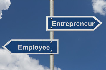 Difference between being an Entrepreneur or an Employee