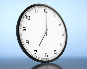 Poster - Round Modern Office Clock