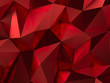 Red Low Poly Background