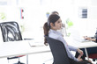 © Monet - Women who are working in bright office