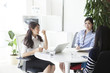 © Monet - Business women have a meeting at the stylish office