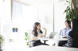© Monet - Business women have a meeting at the stylish office