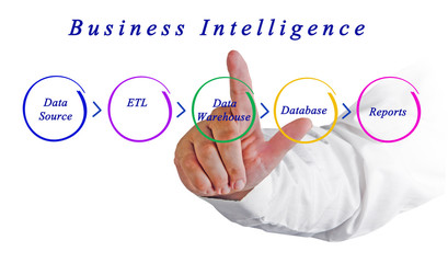 Poster - Diagram of Business Intelligence