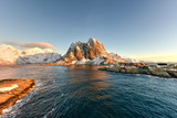 Fototapeta Morze - Hamnoy - Lofoten Island, Norway