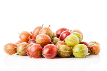 Wall Mural - Gooseberries close up