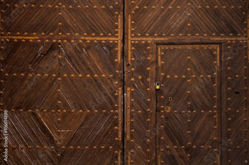Fotografía Puerta tradicional de un pueblo, Herencia, Ciudad Real