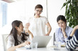 © Monet - Women who are working in bright office