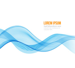 Wall Mural - abstract color wave design element