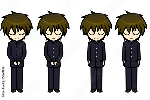 シンプルキャラクター 会話 表情イラスト集 中学生 男子 謝罪 Stock Illustration Adobe Stock シンプルキャラクター 会話 表情イラスト集 中学生 男子 謝罪 Stock Illustration Adobe Stock