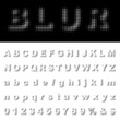 © Zlatko Guzmic - blur fat font