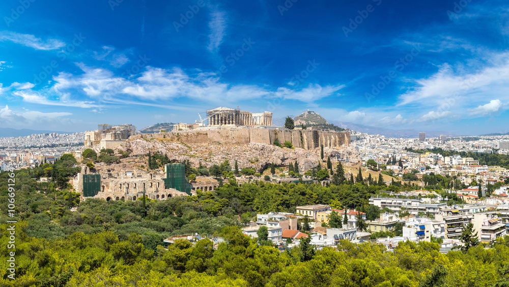 Obraz na płótnie Acropolis in Athens w salonie