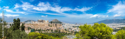 Plakat Akropol w Atenach