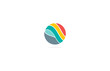sphere colorful globe business logo