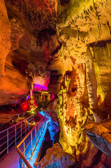 Wall Mural - Inside Sataplia Cave near Kutaisi