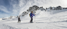 France, Les Contamines, Ski Mountaineering