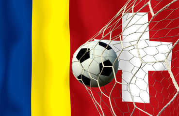 Soccer Euro 2016 ( Football )  Romanian  and Switzerland