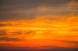 Fototapeta Zachód słońca - Sunset on the beach