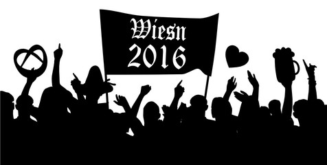 Sticker - Wiesn 2016