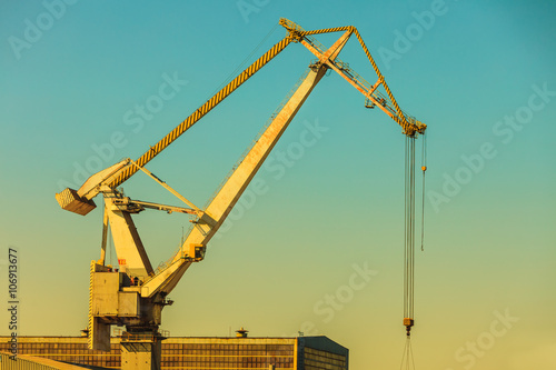 heavy load dockside cranes