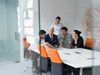 © .shock - business people group on meeting at modern startup office