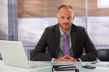 Poster - Portrait of handsome businessman