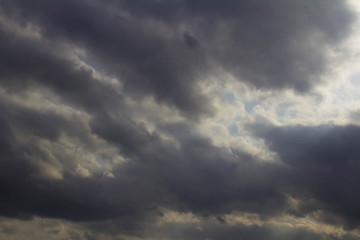 Wall Mural - Cloudy sky where the light is plugged