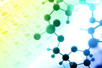 Wall Mural - DNA, Molecule, Chemistry in laboratory lab test