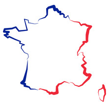 Francja - Mapa