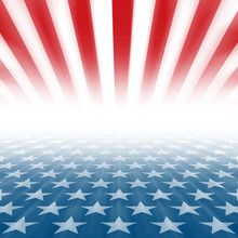 Stars And Stripes Perspective Background