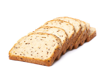 Sticker - Sliced white bread loaf isolated