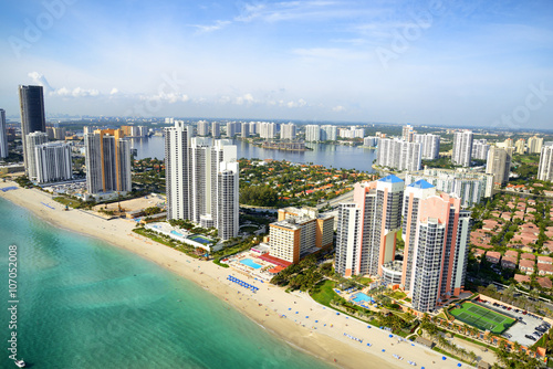 Plakat plaża Miami