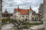 Fototapeta  - Burg Harburg Innenhof (HDR)