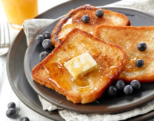 French Toast With Butter And Honey