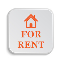 Sticker - For rent icon