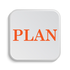 Canvas Print - Plan icon