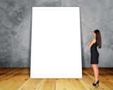 Fototapeta Nowy Jork - Big blank banner