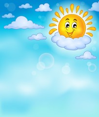 Wall Mural - Cheerful sun theme image 4