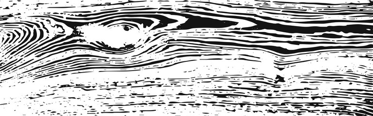 Wood texture white and black. Wooden planks pattern overlay texture. Grunge sketch effect. Crack motif for design wall, floor, rustic, old, rough. Stylish retro abstract background Vector illustration