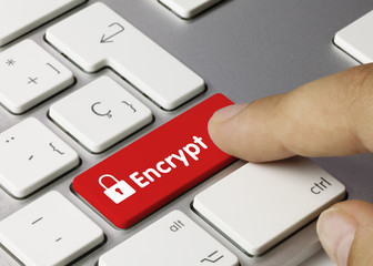 Wall Mural - encrypt
