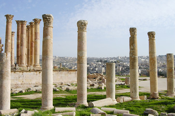 Sticker - Jerash Ruins - Amman - Jordan