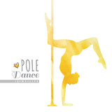 pole dance illustration