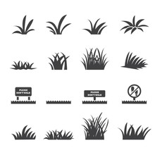 Grass Icon Set