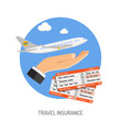 © TAlex - Travel Insurance Flat Icon
