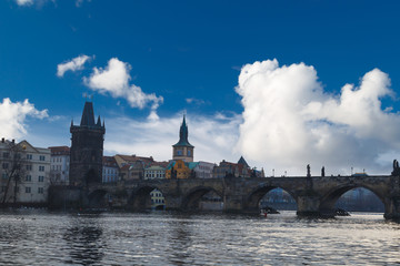 Wall Mural - Charles Bridge View