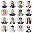 © stockyimages - Circular collage of various people