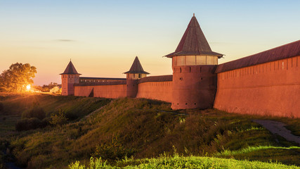 Wall Mural - the ancient town of Suzdal. gold ring of Russia