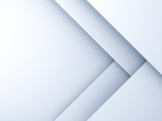 Aufkleber - Abstract 3d triangles shape background. 3D rendering.