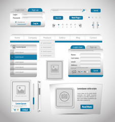 Sticker - website design template  design 