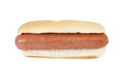 plain hotdog sandwich