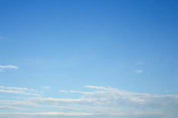 Wall Mural - clear blue sky background